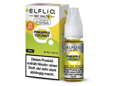 ElfLiq Pineapple Coconut - Nikotinsalz Liquid 10ml
