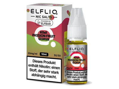 ELFLIQ Kiwi Passion Fruit Guava - Nikotinsalz Liquid 10ml