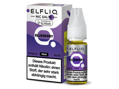 ELFLIQ Blueberry - Nikotinsalz Liquid 10ml