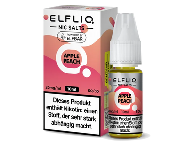 ELFLIQ Apple Peach - Nikotinsalz Liquid 10ml