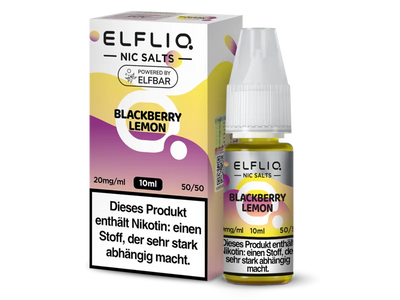 ELFLIQ Blackberry Lemon - Nikotinsalz Liquid 10ml