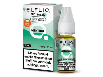 Elfliq Menthol - Nikotinsalz Liquid 10ml