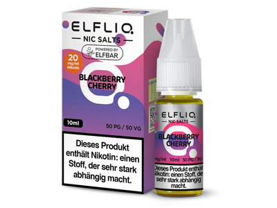 ElfLiq Blackberry Cherry - Nikotinsalz Liquid 10ml