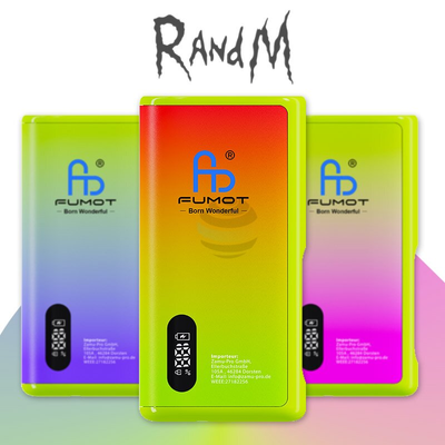 RandM Tornado Big Puff Akku 650 mAh â Leistungsstarker Vape AkkutrĂ€ger