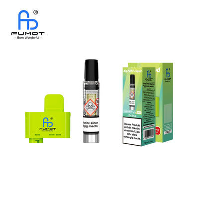 RandM Tornado Big Puff Pod Set Dr. Blue 10ml Nikotinsalz 20mg/ml