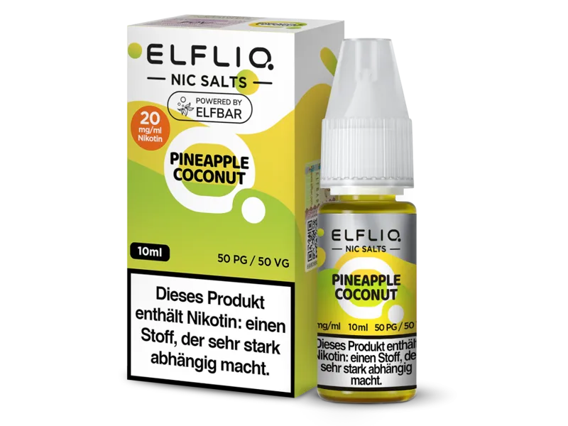 ElfLiq Pineapple Coconut - Nikotinsalz Liquid 10ml