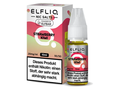 ELFLIQ Strawberry Kiwi - Nikotinsalz Liquid 10ml