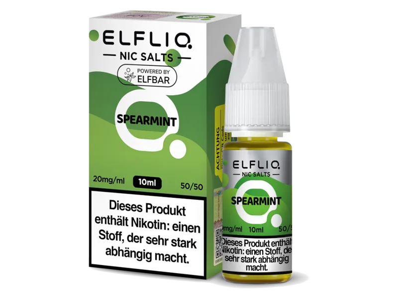 Elfliq Spearmint - Nikotinsalz Liquid 10ml