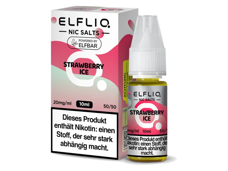 ElfLiq Strawberry Ice - Nikotinsalz Liquid 10ml