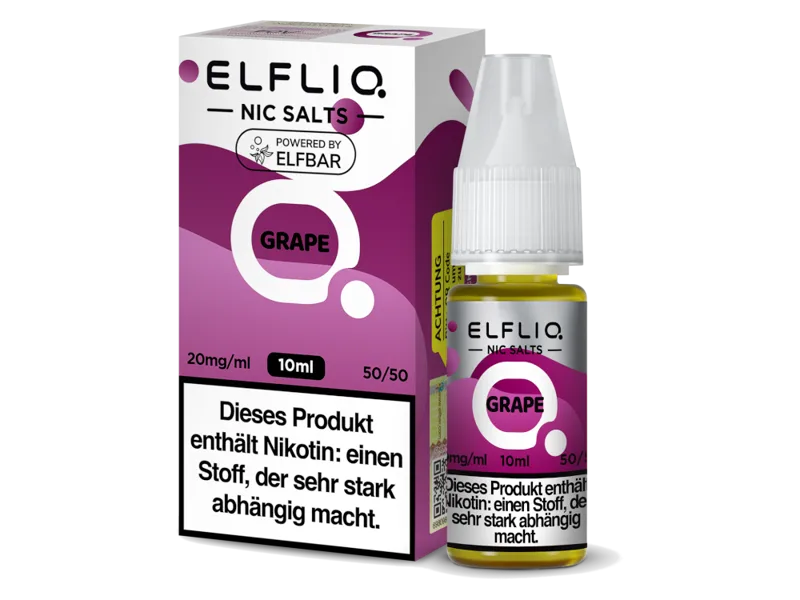 ELFLIQ Grape - Nikotinsalz Liquid 10ml