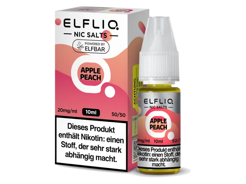 ELFLIQ Apple Peach - Nikotinsalz Liquid 10ml