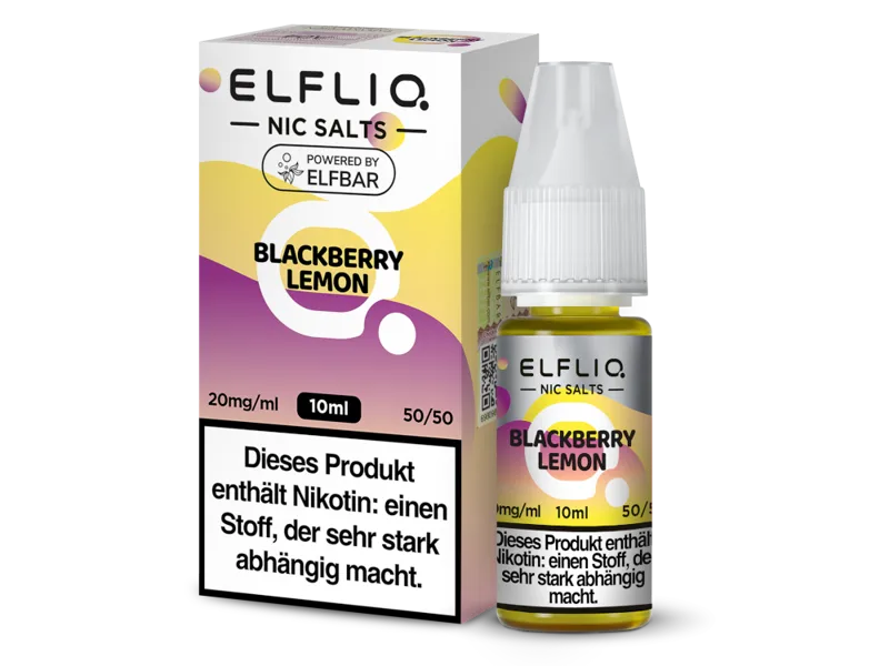 ELFLIQ Blackberry Lemon - Nikotinsalz Liquid 10ml