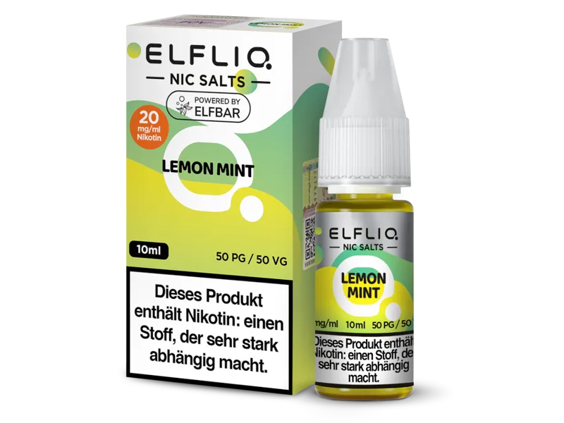 ElfLiq Lemon Mint - Nikotinsalz Liquid 10ml