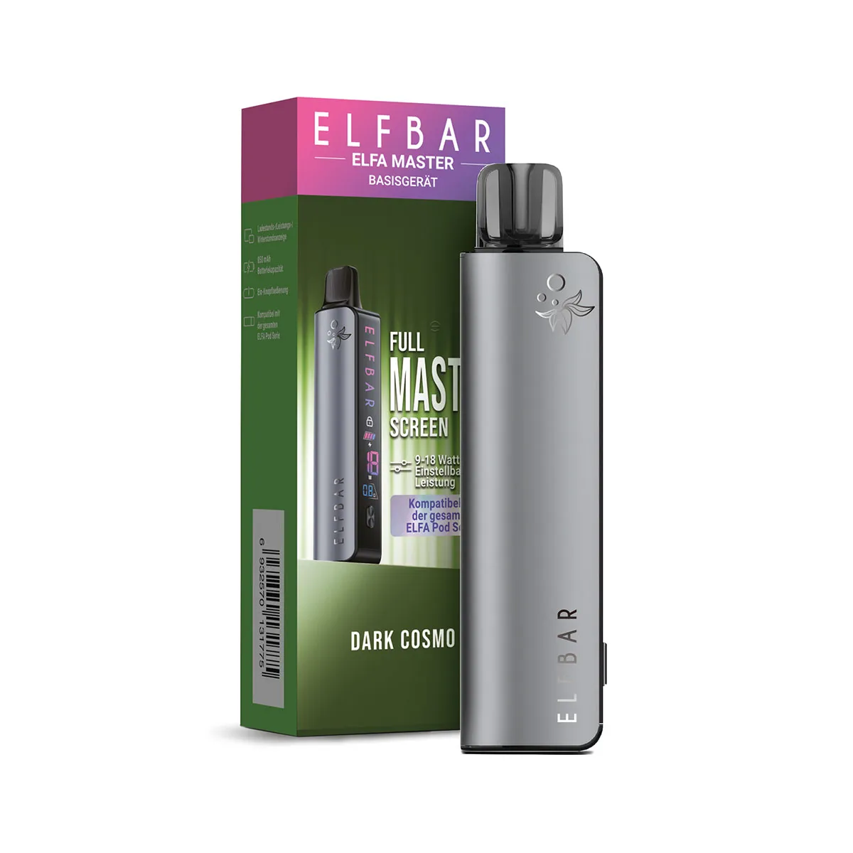 Elfbar ELFA Master Kit E-Zigarette mit 850mAh Akku und Display