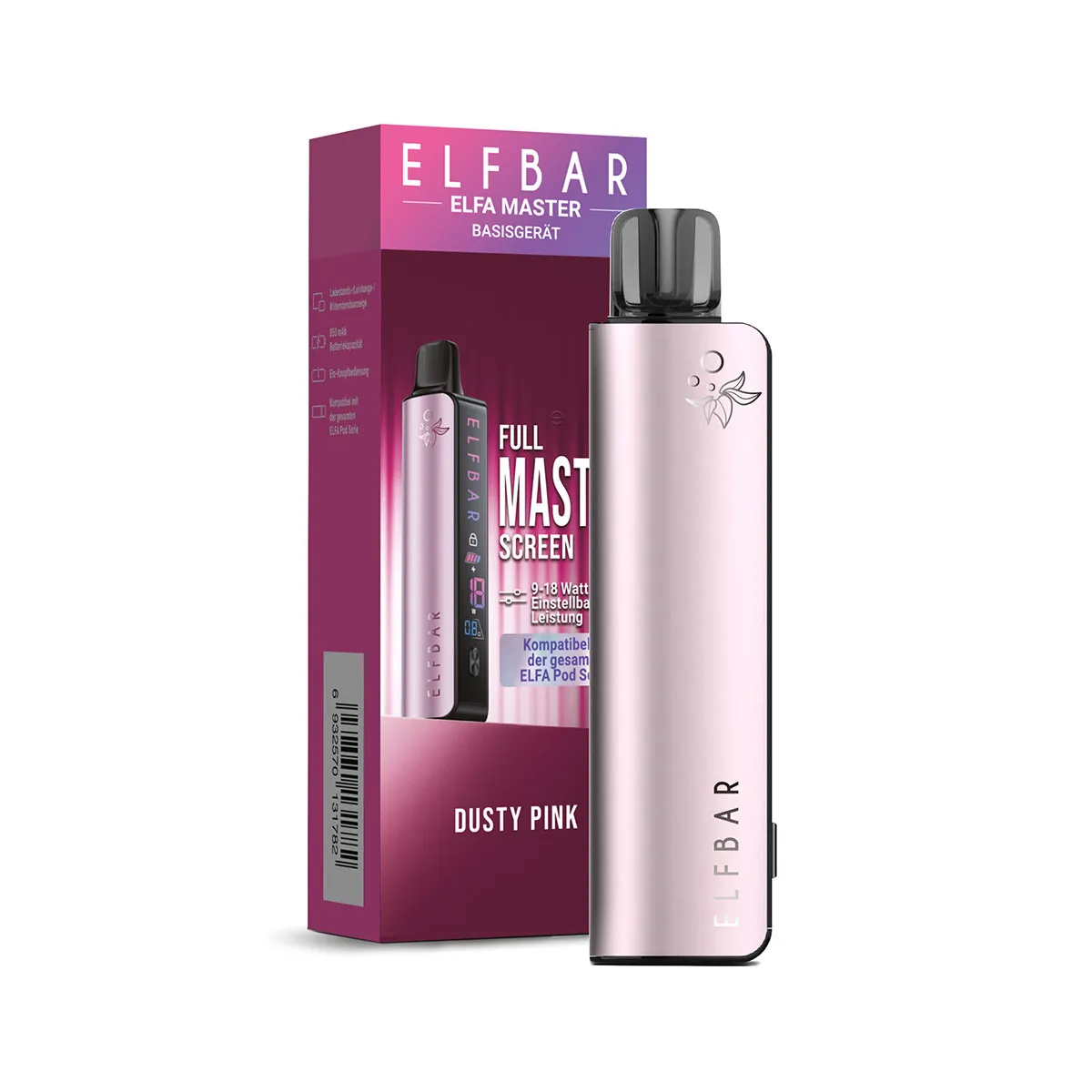 Elfbar ELFA Master Kit E-Zigarette mit 850mAh Akku und Display