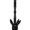 Jookah Underground Shisha Komplettset Black mit 4 Anschlüssen