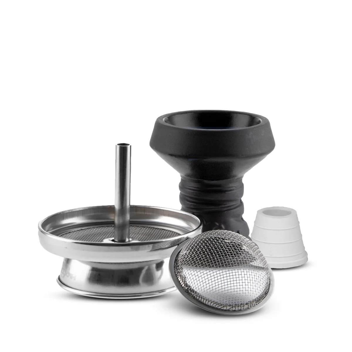 Jookah Underground Shisha Komplettset Black mit 4 Anschlüssen