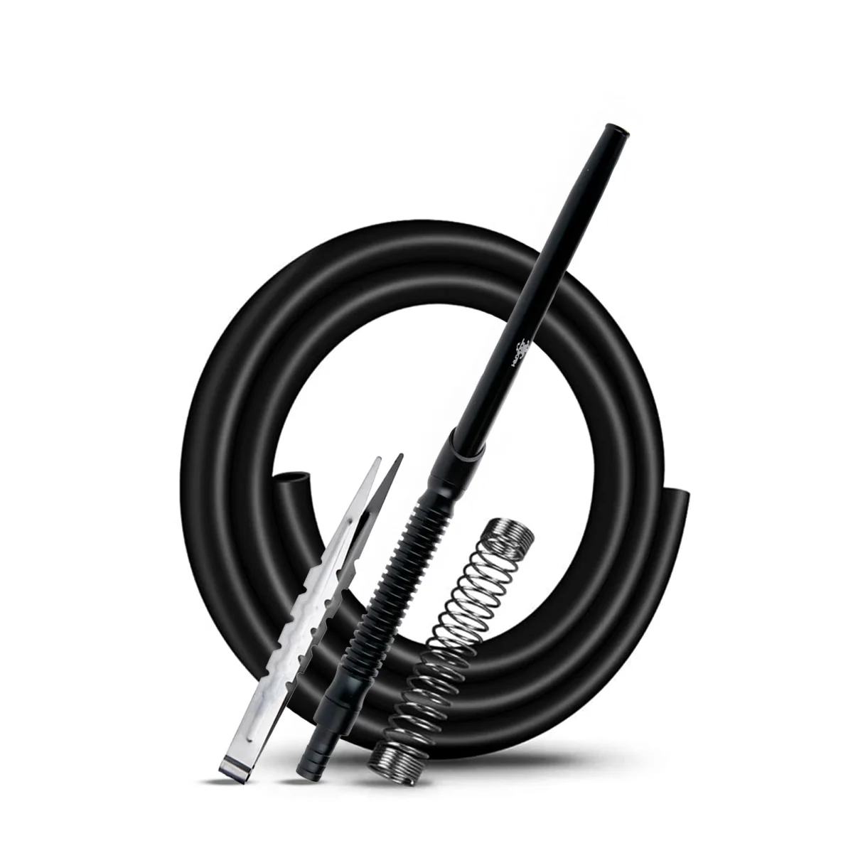 Jookah Underground Shisha Komplettset Black mit 4 Anschlüssen